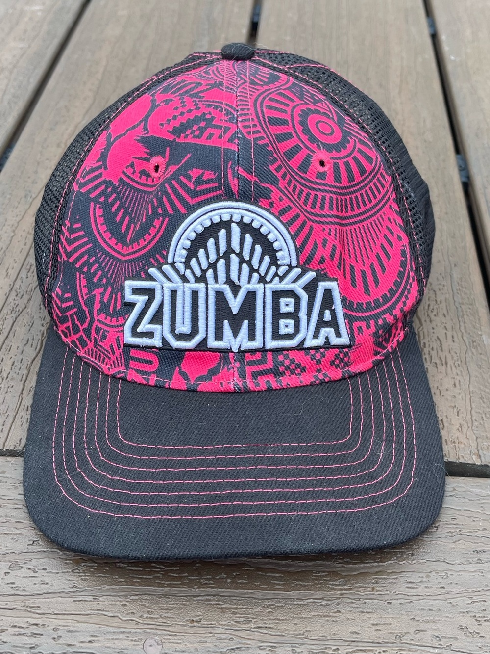 Zumba Firness Pink & Black Baseball Hat